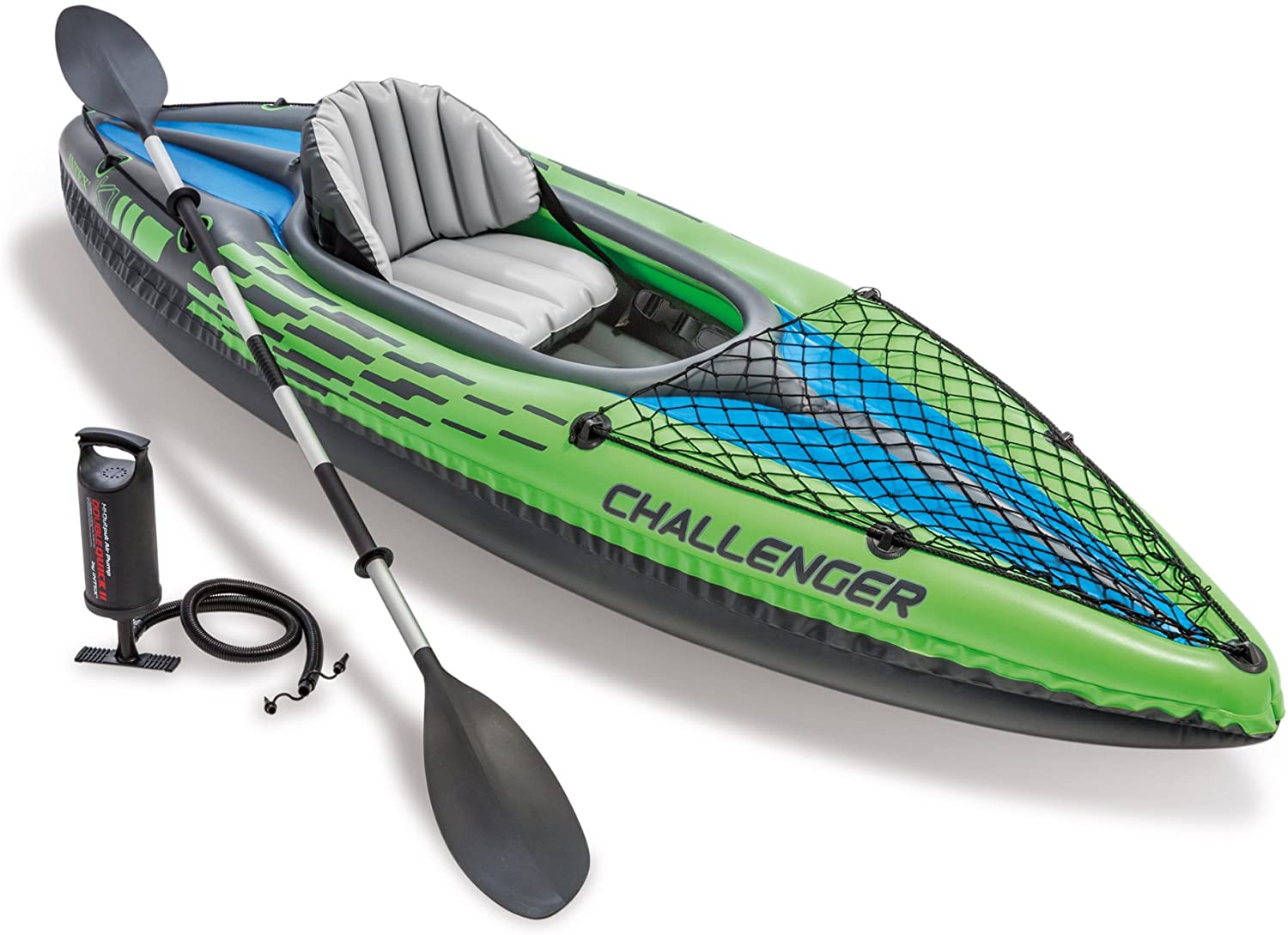 best Fishing kayak|  Intex Challenger best  Fishing Kayak Inflatable Set with Aluminum Oars 
